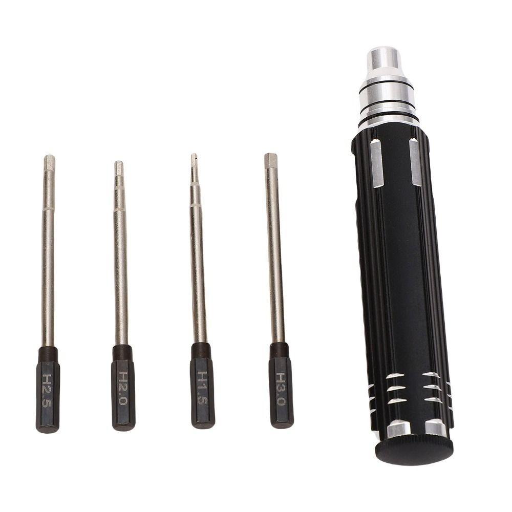Hard Steel RC Hex Driver Set Non-slip Design Hex Drive Precision Screwdriver Kit Slot Screw Hex Screwdriver Kit
Hard Steel RC Hex Driver Set Non-slip Design Hex Drive Precision Screwdriver Kit Slot Screw Hex Screwdriver Kit