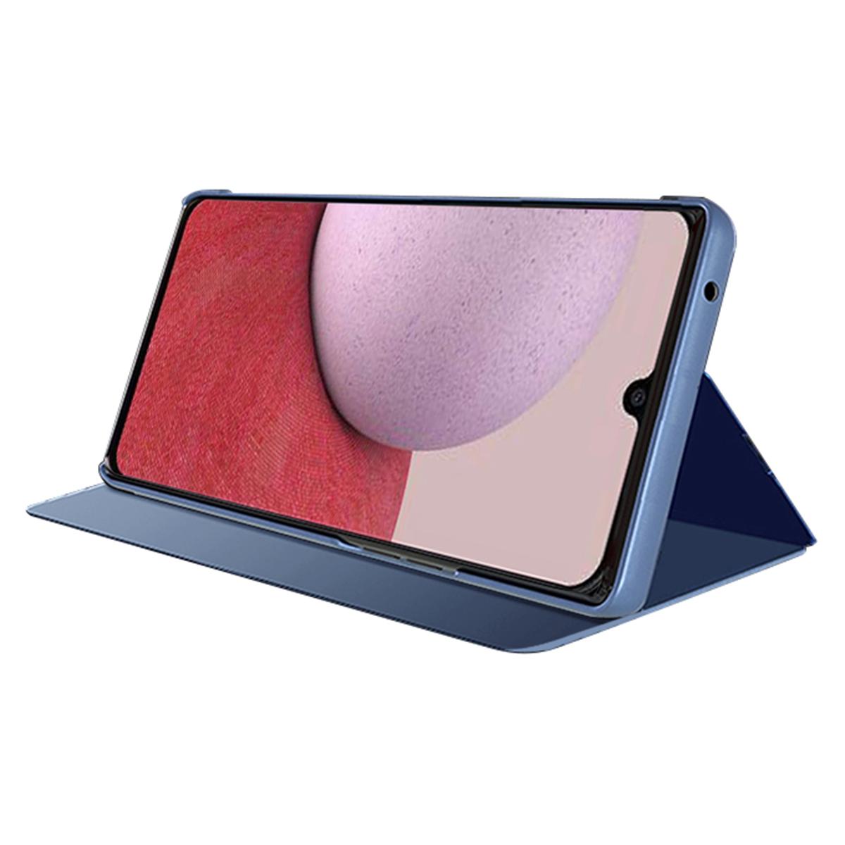 For Samsung Galaxy A14 5G/A14 4G View Window PU Leather Case Stand Feature Mirror Electroplating Phone Cover Protector Blue
For Samsung Galaxy A14 5G/A14 4G View Window PU Leather Case Stand Feature Mirror Electroplating Phone Cover Protector Blue