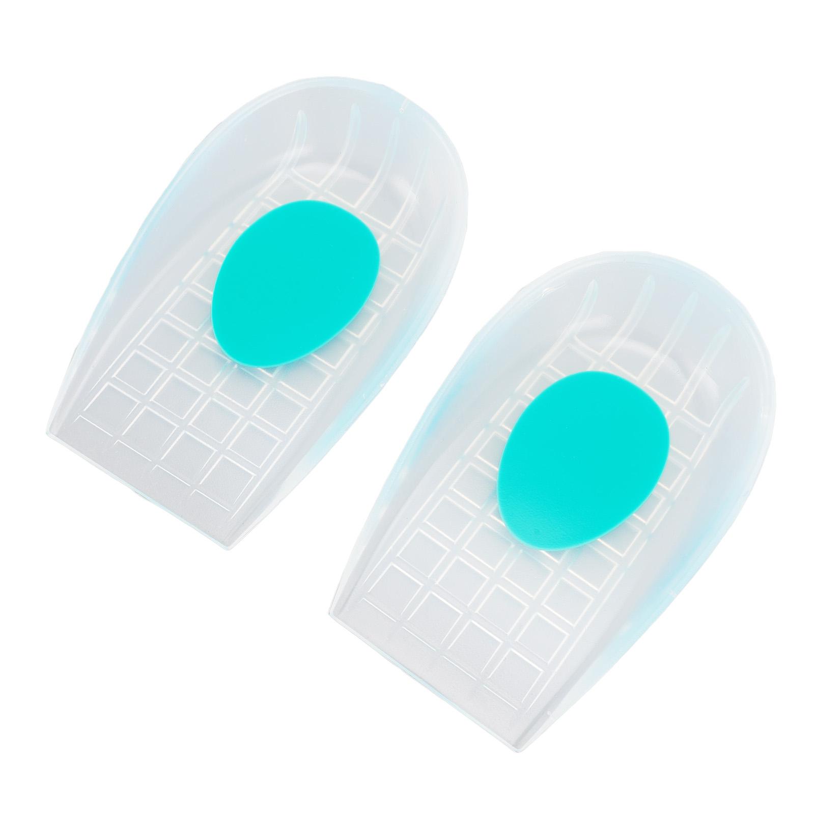 1pair Silicone Heel Cups Shock Absorption U Shaped Half Size Insoles Washable Heel Support Cushions for Sports Shoes Boots
1pair Silicone Heel Cups Shock Absorption U Shaped Half Size Insoles Washable Heel Support Cushions for Sports Shoes Boots