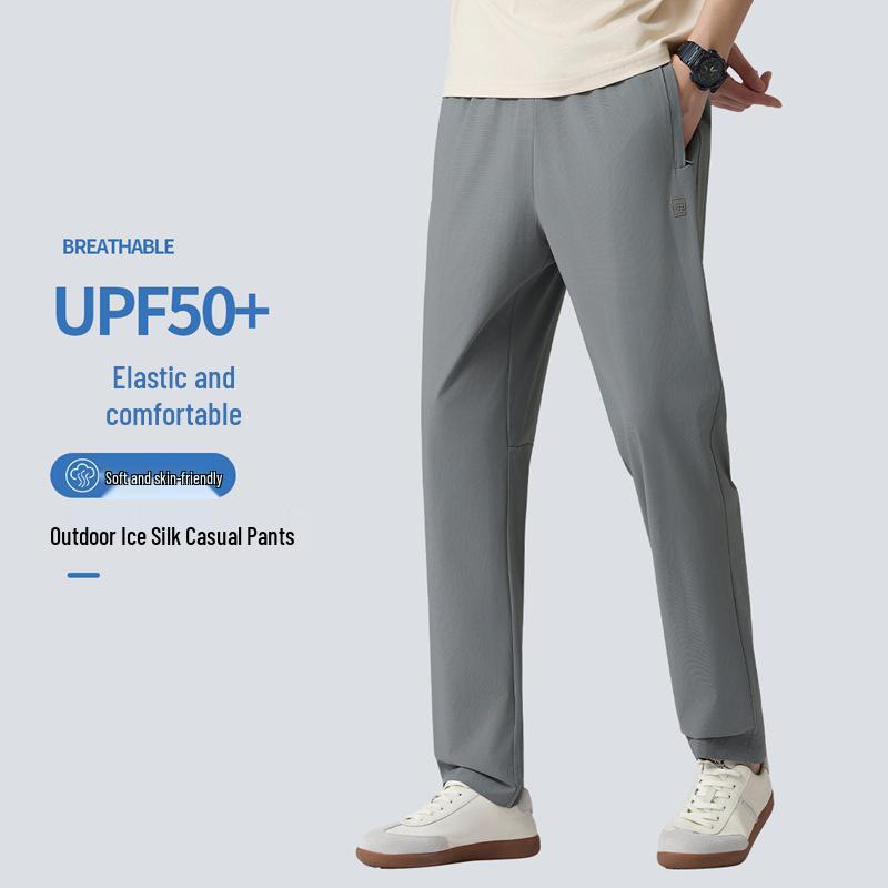 Men s Ice Silk Sun Protection Slimming Straight-Leg Sport Pants - Light Summer Casual Wear XL светло-серый
Men s Ice Silk Sun Protection Slimming Straight-Leg Sport Pants - Light Summer Casual Wear XL светло-серый