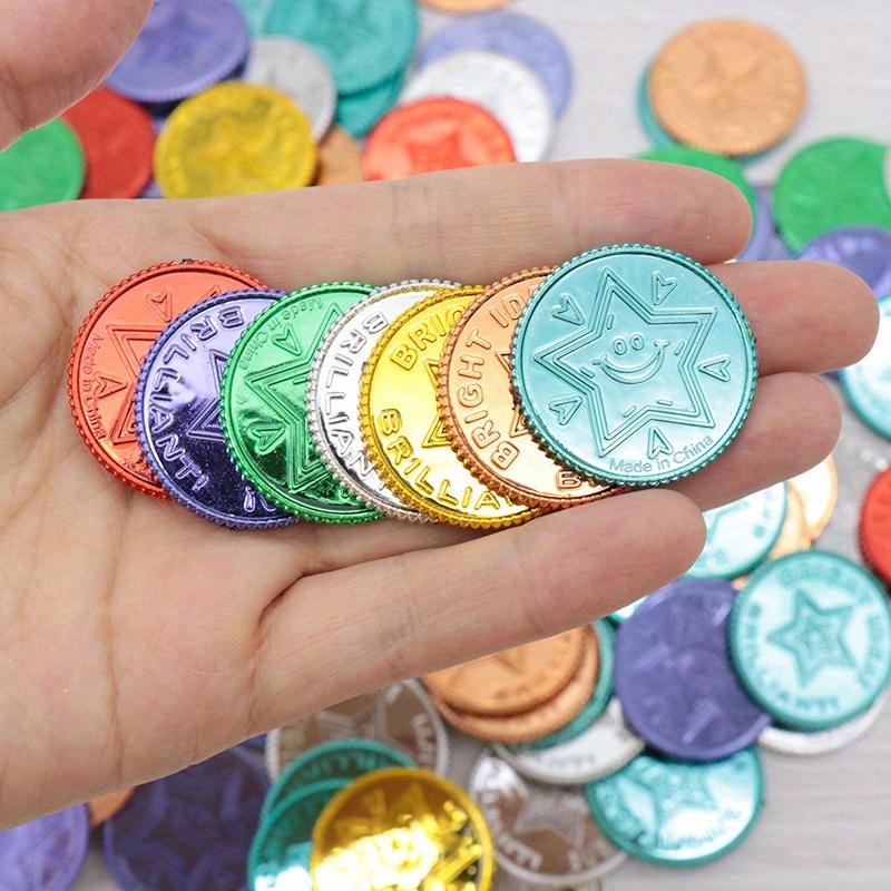 100pcs Star Coins, Colorful Treasure Stars Coin - Mixed Colors, Suitable for Birthday Parties, Adventure Themes, Christmas
100pcs Star Coins, Colorful Treasure Stars Coin - Mixed Colors, Suitable for Birthday Parties, Adventure Themes, Christmas