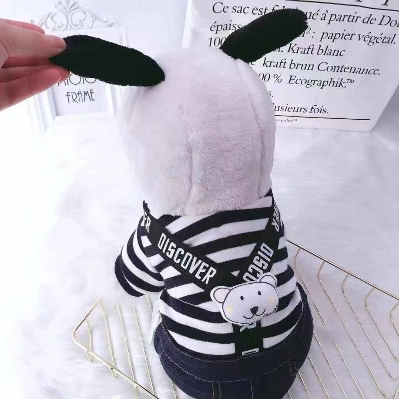 Dog Clothes Four-legged Thickened Pet Puppy Teddy Bigbear Pomeranian Chihuahua Winter Cute Stripes XL chest 50cm back 40 about 10-6.5kg
Dog Clothes Four-legged Thickened Pet Puppy Teddy Bigbear Pomeranian Chihuahua Winter Cute Stripes XL chest 50cm back 40 about 10-6.5kg