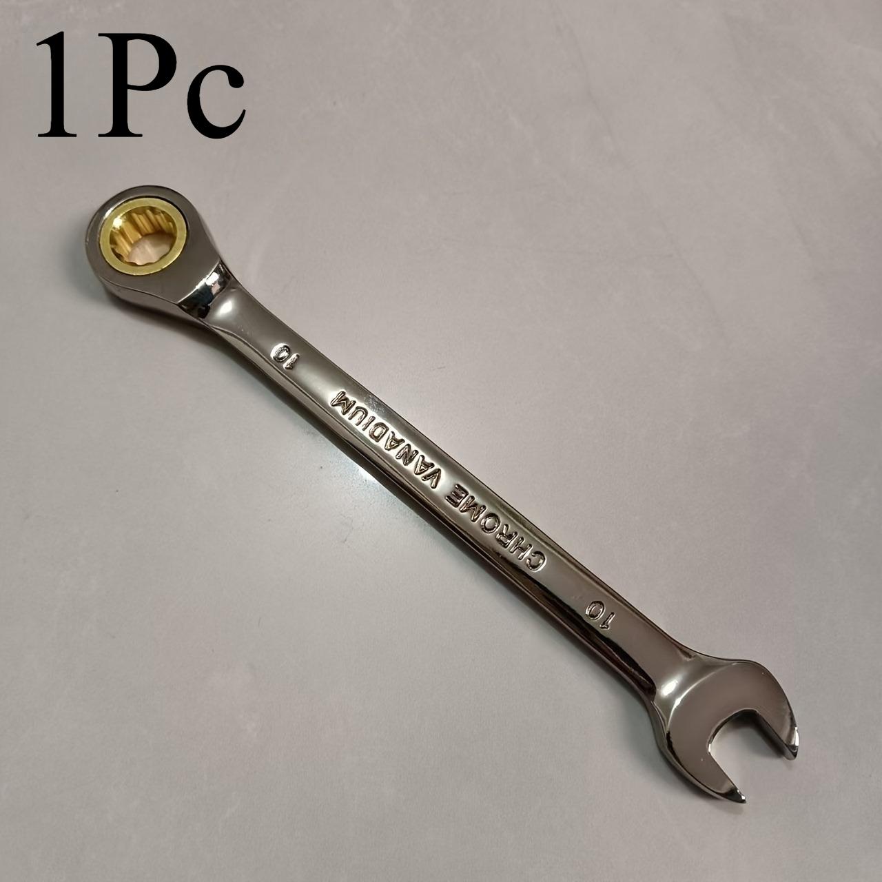 Quick release bi-directional ratchet wrench - dual head and open-end design, easy to use, durable carbon stee,Repair wrench.
Quick release bi-directional ratchet wrench - dual head and open-end design, easy to use, durable carbon stee,Repair wrench.
