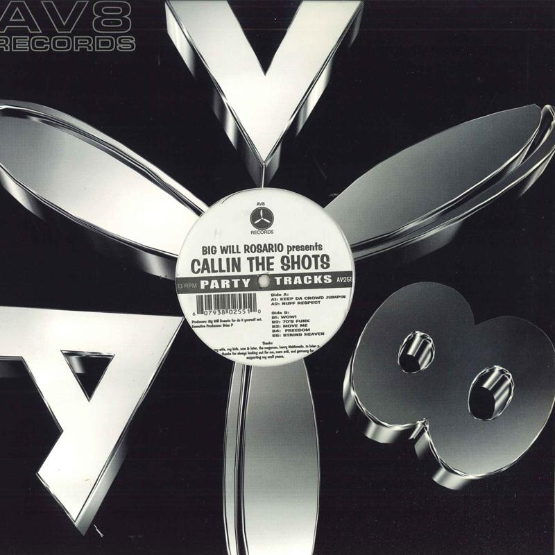 12inch Record BIG WILL ROSARIO - Presents Callin The Shots Party Tra AV255 AV8 US Rap & Hip-Hop/R&B Used
12inch Record BIG WILL ROSARIO - Presents Callin The Shots Party Tra AV255 AV8 US Rap & Hip-Hop/R&B Used