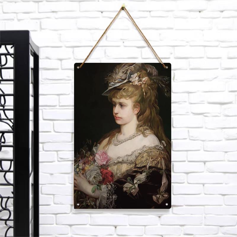Vintage Court Lady Metal Wall Art European Classical Portrait Decorative Hanging Painting 7.9x11.8In(20x30cm)
Vintage Court Lady Metal Wall Art European Classical Portrait Decorative Hanging Painting 7.9x11.8In(20x30cm)