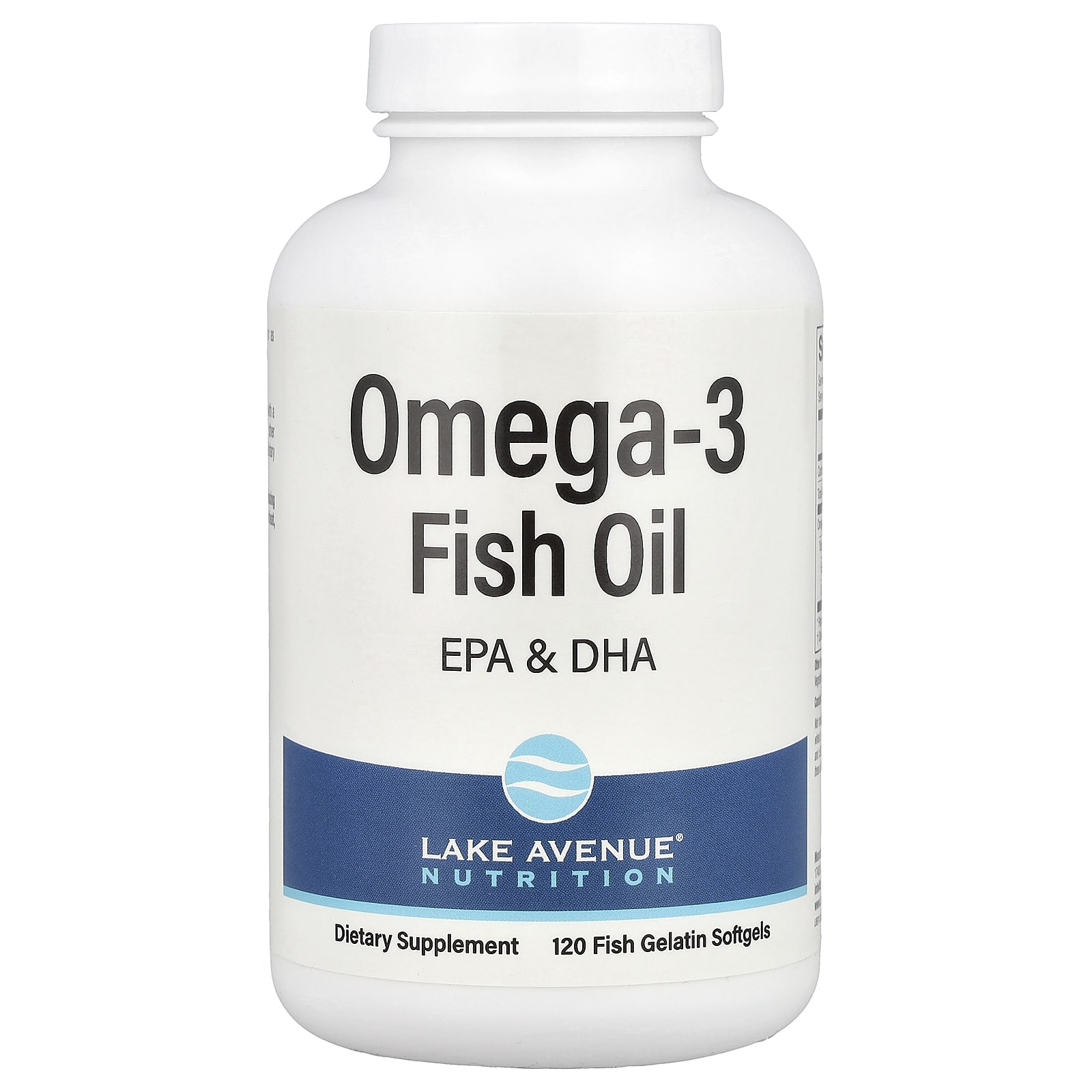Lake Avenue Nutrition, Риб ячий жир з омега-3, 1250 мг, 120 м яких желатинових капсул з риб ячого жиру
Lake Avenue Nutrition, Риб ячий жир з омега-3, 1250 мг, 120 м яких желатинових капсул з риб ячого жиру