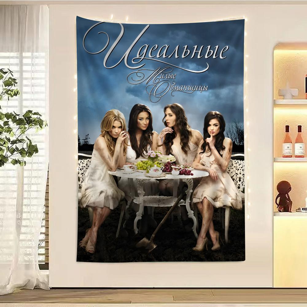 PPretty LLittle LLiars Anime Tapestry Hanging Tarot Hippie Wall Rugs Dorm Home Decor 74x94cm(29x37in)
PPretty LLittle LLiars Anime Tapestry Hanging Tarot Hippie Wall Rugs Dorm Home Decor 74x94cm(29x37in)