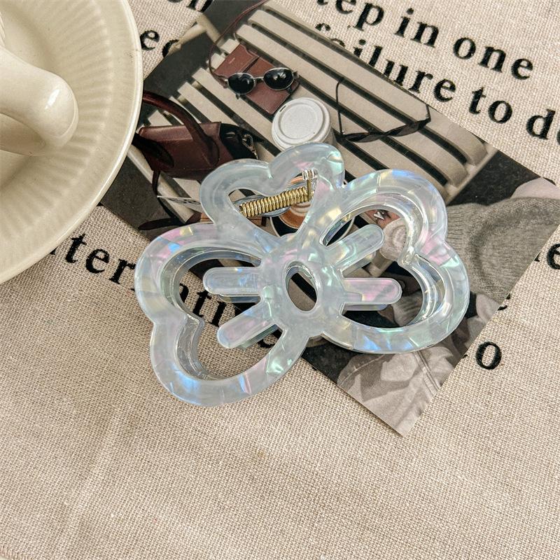 Элегантная акриловая заколка для волос с бантом - Роскошный стиль акулы сине серый/радужный
Элегантная акриловая заколка для волос с бантом - Роскошный стиль акулы сине серый/радужный