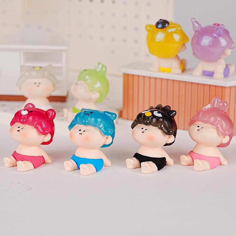Luminous Resin Cartoon Toy Figurine - Trendy Blind Box Desktop Decoration, Cute Grain Car Toy Figurine. синій
Luminous Resin Cartoon Toy Figurine - Trendy Blind Box Desktop Decoration, Cute Grain Car Toy Figurine. синій