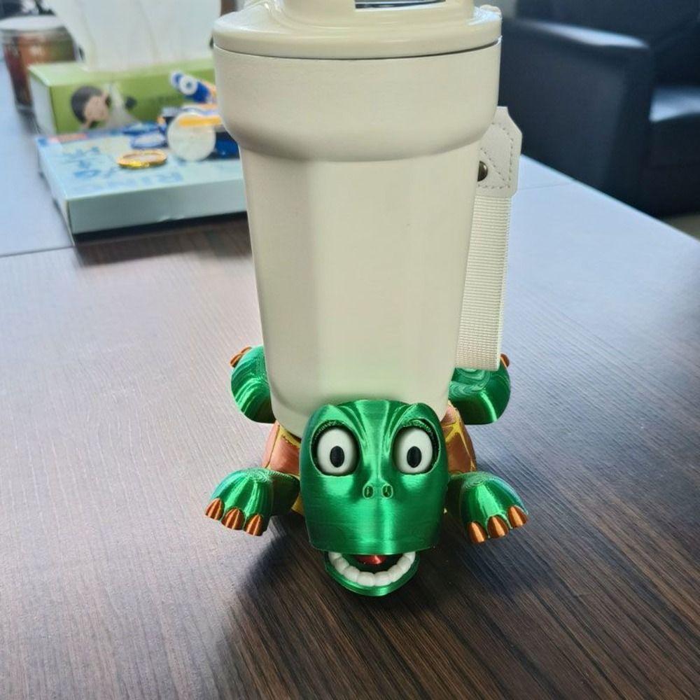 PLA Panicked Turtle Coaster Press Turtle Base Cup Mat Turtle Cup Pad Quirky Toys Birthday Parties Style 1
PLA Panicked Turtle Coaster Press Turtle Base Cup Mat Turtle Cup Pad Quirky Toys Birthday Parties Style 1