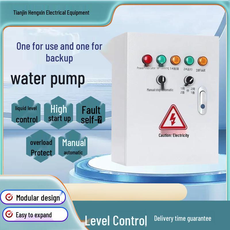 Dual Control Sewage Pump Distribution Box: Manage One Working and One Standby Submersible Pump 0.75-4KW One Control One
Dual Control Sewage Pump Distribution Box: Manage One Working and One Standby Submersible Pump 0.75-4KW One Control One