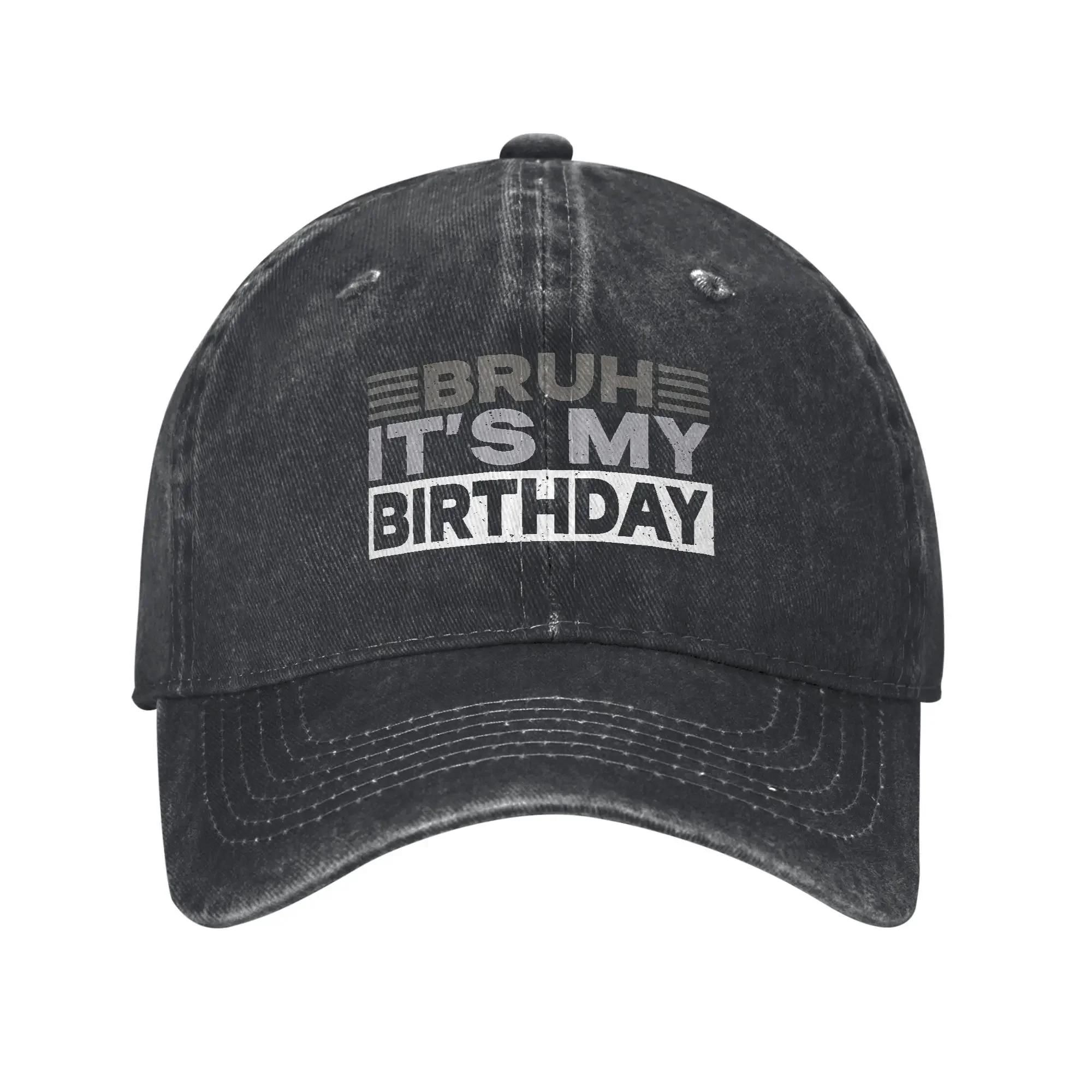 Bruh Its My Birthday Casual Baseball Cap Summer Trucker Hat Sunscreen Outdoor Sports Snapback Cap Unisex Classic Baseball Caps One Size
Bruh Its My Birthday Casual Baseball Cap Summer Trucker Hat Sunscreen Outdoor Sports Snapback Cap Unisex Classic Baseball Caps One Size