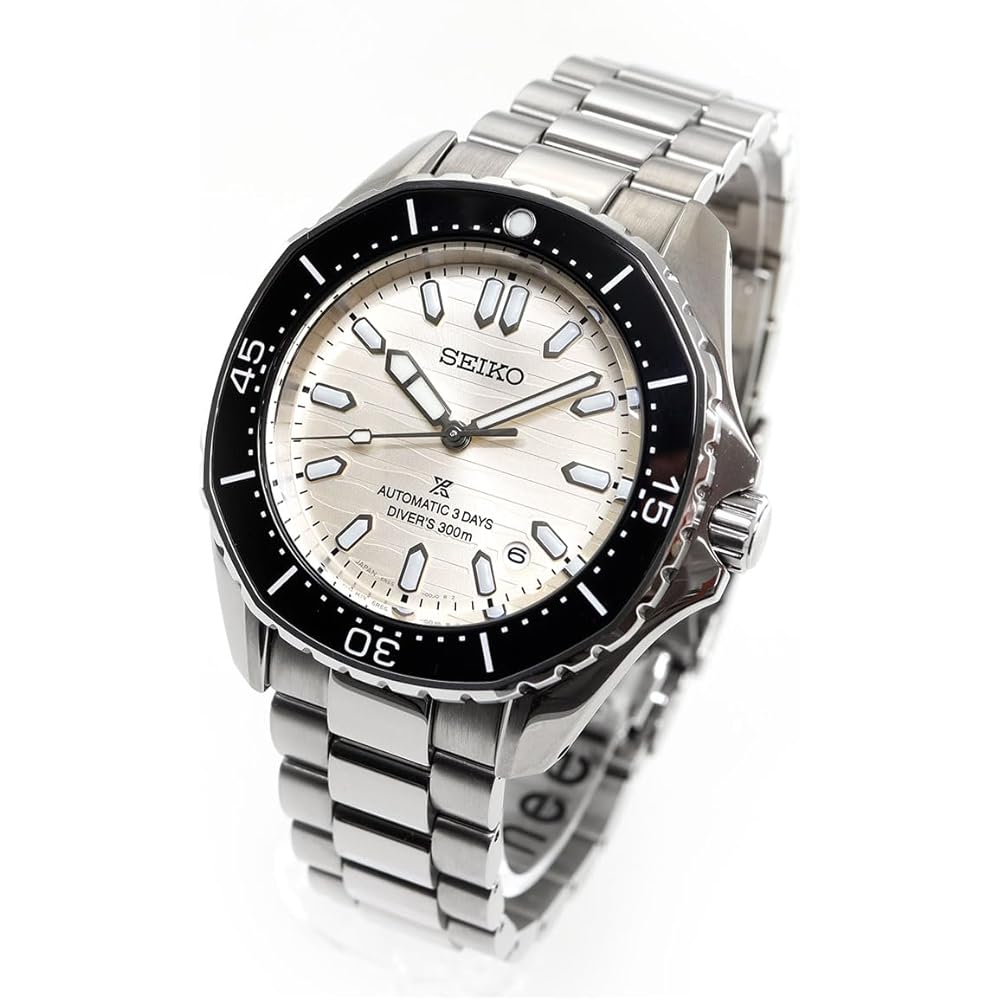Seiko Prospex Diver s Mechanical Automatic Watch Men s SBDC201 200m Water Resistant Stainless Steel Black Dial
Seiko Prospex Diver s Mechanical Automatic Watch Men s SBDC201 200m Water Resistant Stainless Steel Black Dial