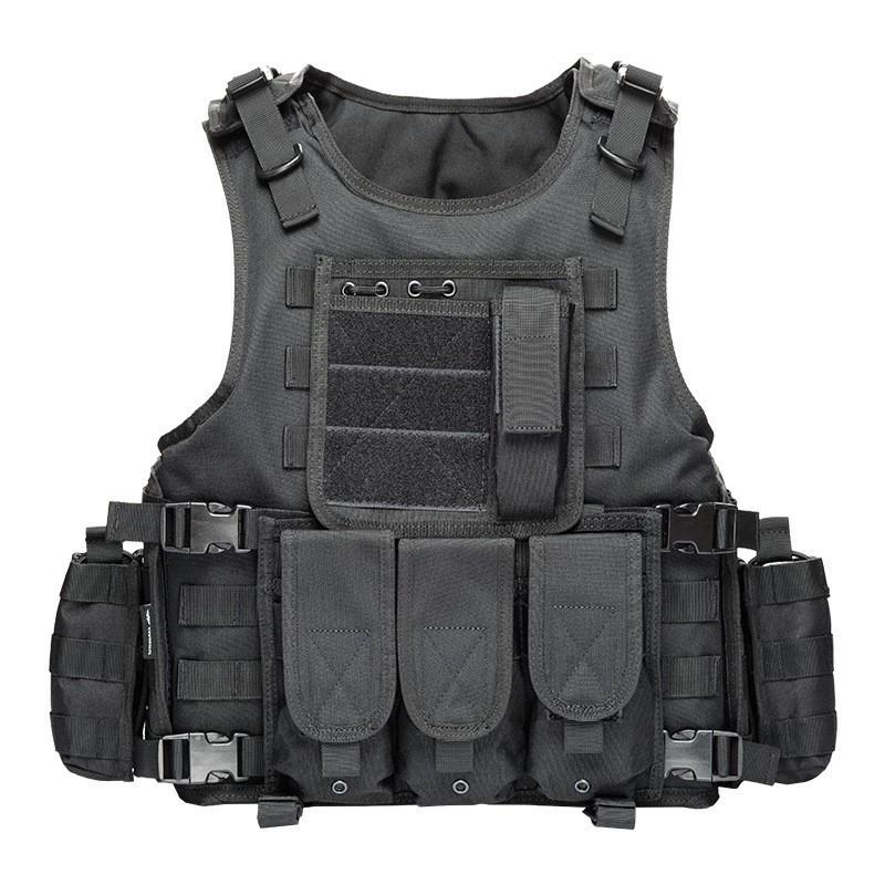 Outdoor Real-life Cs Adventure Equipment Field Training Buckle Vest Amphibious Camouflage one size чёрный
Outdoor Real-life Cs Adventure Equipment Field Training Buckle Vest Amphibious Camouflage one size чёрный