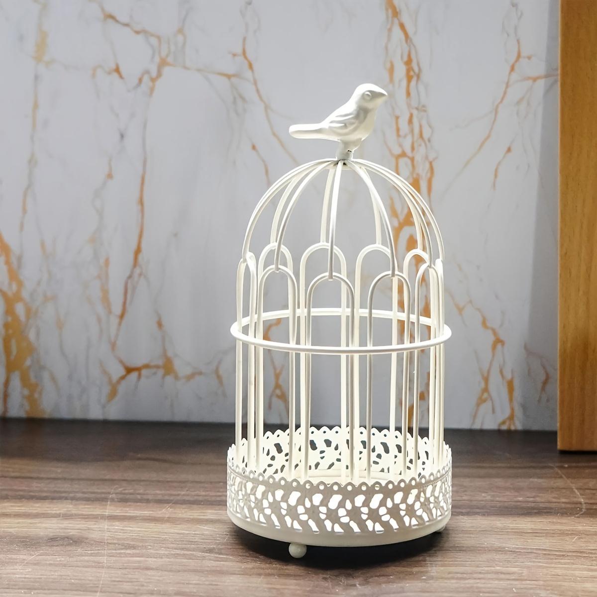 Vintage Iron Birdcage Candlestick with Tray. Perfect for Hanukkah, Christmas & romantic decor. Shop now! S білий
Vintage Iron Birdcage Candlestick with Tray. Perfect for Hanukkah, Christmas & romantic decor. Shop now! S білий