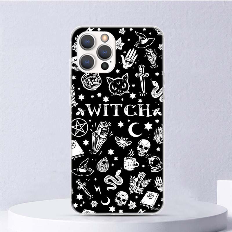 Witch And Cat Colorful Cute Soft Case For iPhone 16 17 Air 16E 15 Plus 11 12 13 Mini 14 Pro Max Phone Cover Apple 7 8 SE Coque F iPhone 16 Pro Max
Witch And Cat Colorful Cute Soft Case For iPhone 16 17 Air 16E 15 Plus 11 12 13 Mini 14 Pro Max Phone Cover Apple 7 8 SE Coque F iPhone 16 Pro Max