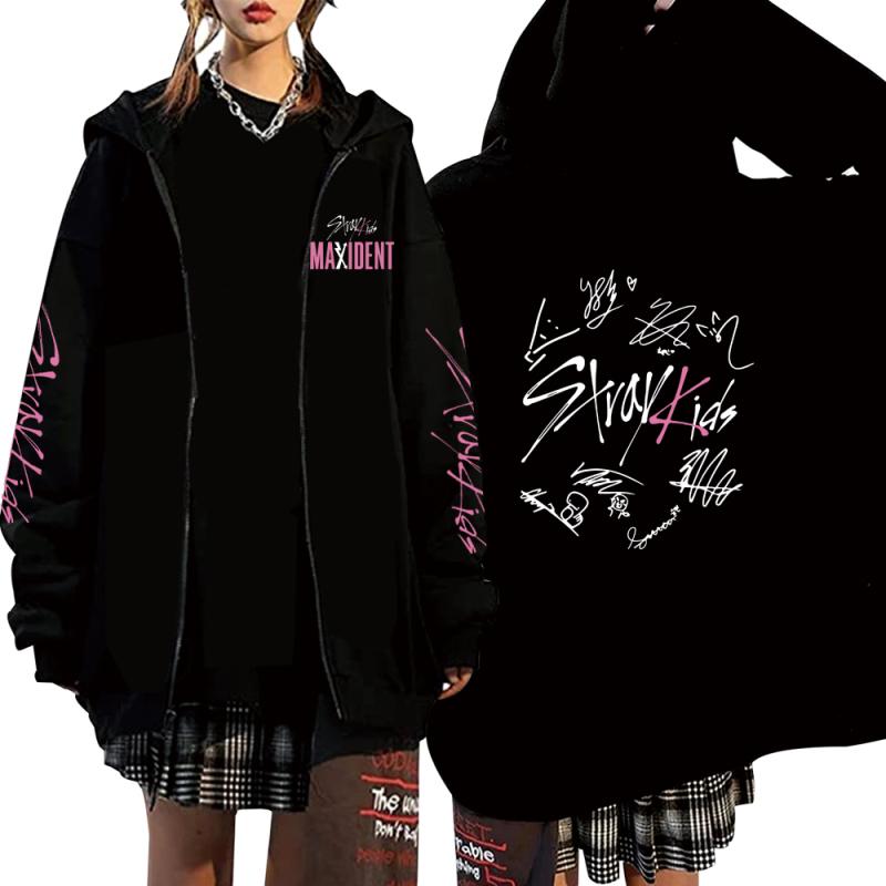 2022 Stray Kids Maxident Skzoo Толстовка на молнии толстовки кофты зимняя теплая женская и мужская одежда
2022 Stray Kids Maxident Skzoo Толстовка на молнии толстовки кофты зимняя теплая женская и мужская одежда