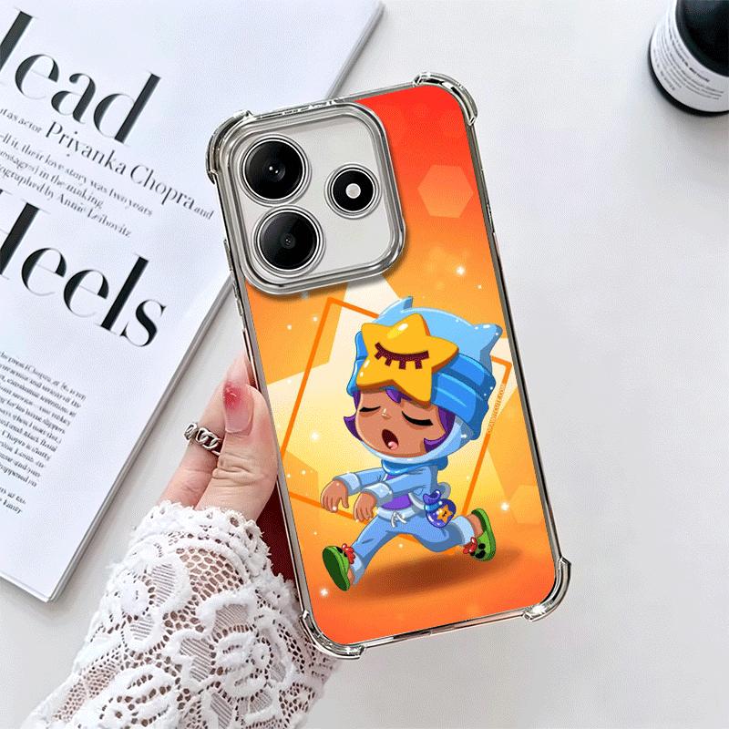 Cartoon Game Stars Soft Phone Case For Xiaomi Redmi Note 14 15 Pro Plus 13 12 11S 11T 5G 10 9S 9 Plating Anti-Fall Fundas Redmi Note 15 Pro 5G
Cartoon Game Stars Soft Phone Case For Xiaomi Redmi Note 14 15 Pro Plus 13 12 11S 11T 5G 10 9S 9 Plating Anti-Fall Fundas Redmi Note 15 Pro 5G