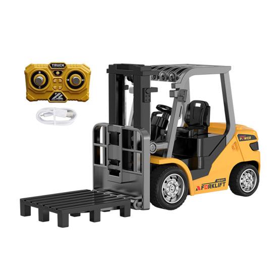 Mini Remote Control Forklift Toy 1/64 Scale Alloy Forklift Truck with Lift Fork Hook Rechargeable 2.4GHz RC Simulated Construction Vehicle Toy A
Mini Remote Control Forklift Toy 1/64 Scale Alloy Forklift Truck with Lift Fork Hook Rechargeable 2.4GHz RC Simulated Construction Vehicle Toy A