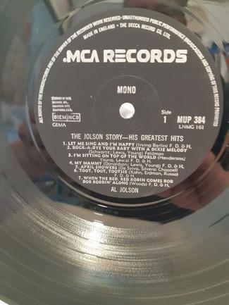 LP Пластинка ЭЛ ДЖОЛСОН - История Джолсона (Его величайшие хиты MUP384 MCA Records UK Поп Б/У
LP Пластинка ЭЛ ДЖОЛСОН - История Джолсона (Его величайшие хиты MUP384 MCA Records UK Поп Б/У