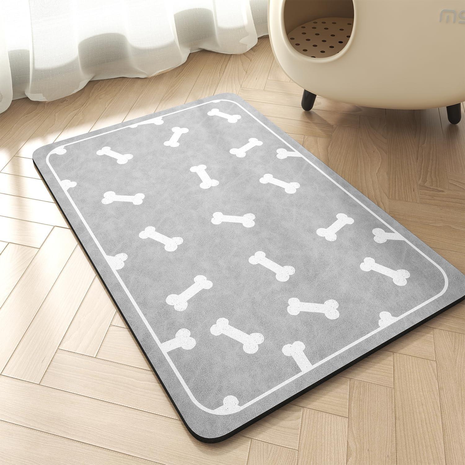 Pet Feeding Mat for Food and Water Bowl-No Stains Easy Clean Dog Food Quick Dry DogMat-Puppy Supplies Dog Water Bowl Mats 30x40cm
Pet Feeding Mat for Food and Water Bowl-No Stains Easy Clean Dog Food Quick Dry DogMat-Puppy Supplies Dog Water Bowl Mats 30x40cm