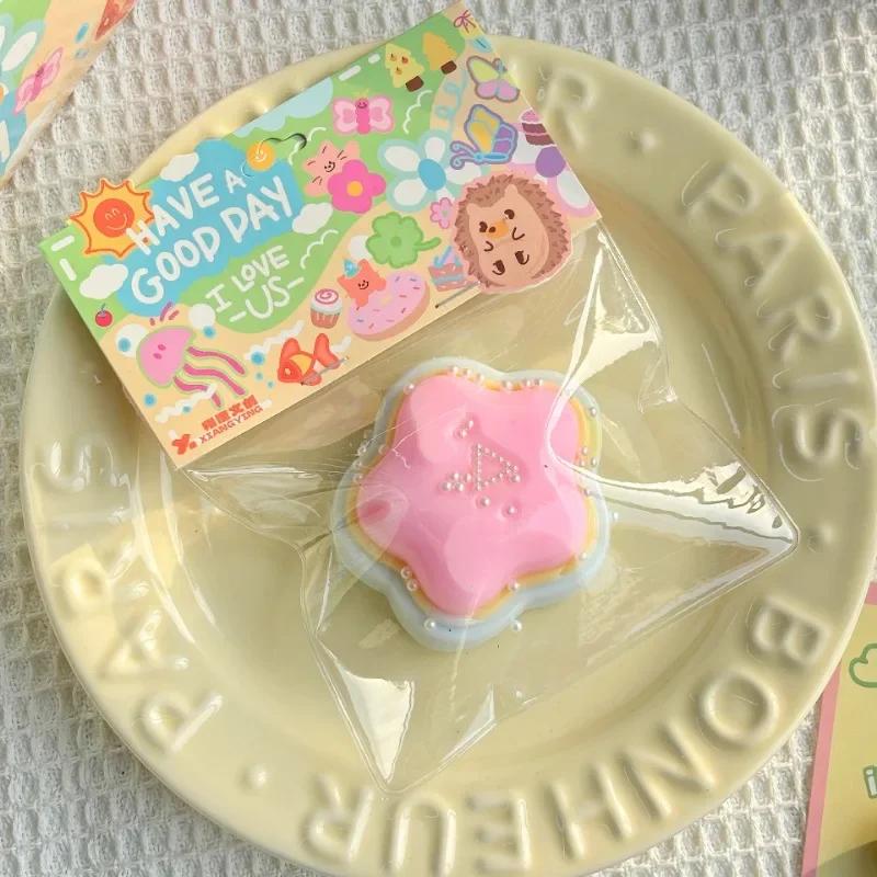 Cute Star Cookie Squishy Toy, Pink Smiley Slow Rebound Squeeze Toy, Stress Relief Fidget for All Ages United States
Cute Star Cookie Squishy Toy, Pink Smiley Slow Rebound Squeeze Toy, Stress Relief Fidget for All Ages United States