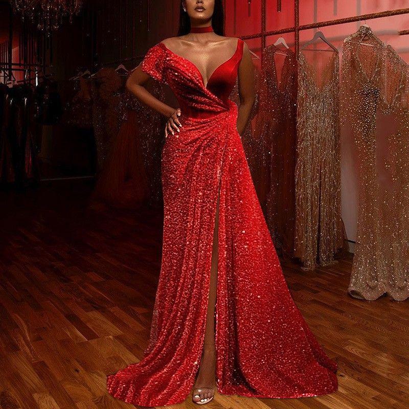 Sexy Party Evening Dress Fashion Women s Sequin Elegance Sleeveless Host Long Dress Evening Dress Red S
Sexy Party Evening Dress Fashion Women s Sequin Elegance Sleeveless Host Long Dress Evening Dress Red S
