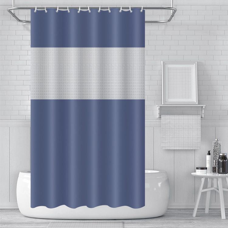 3D Splicing Peva Shower Curtain, Waterproof Bathroom Curtain Bathroom Curtain Without Punching Holes Thickened With Hook W60H190(CM)-1 Pcs
3D Splicing Peva Shower Curtain, Waterproof Bathroom Curtain Bathroom Curtain Without Punching Holes Thickened With Hook W60H190(CM)-1 Pcs