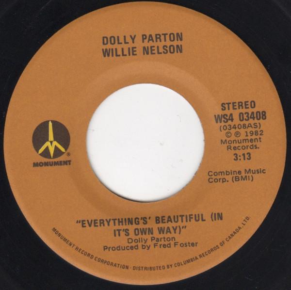7inch Record DOLLY PARTON WILLIE NELSON Everythings Beautiful In Its Own WS403408 Monument 1982 Canada CountryFolk Used
7inch Record DOLLY PARTON WILLIE NELSON Everythings Beautiful In Its Own WS403408 Monument 1982 Canada CountryFolk Used