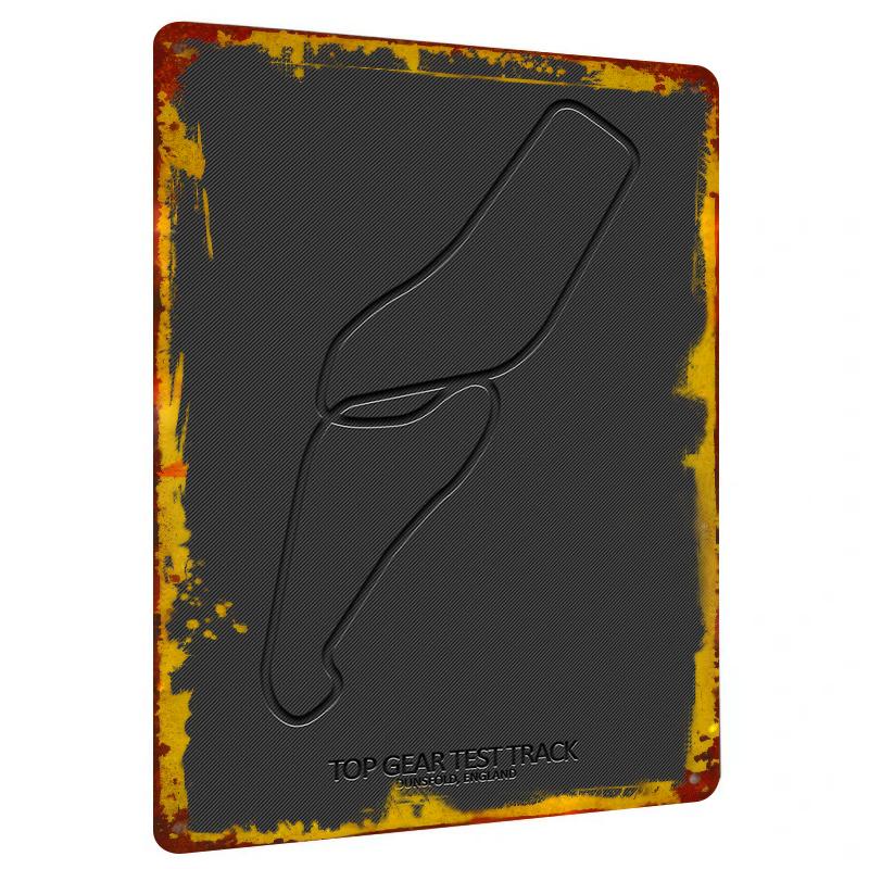 Top Gear Test Track Dunfold England Circuit Map Metal Wall Art Decor for Car Enthusiasts 20x30cm(7.8x11.8inch)
Top Gear Test Track Dunfold England Circuit Map Metal Wall Art Decor for Car Enthusiasts 20x30cm(7.8x11.8inch)