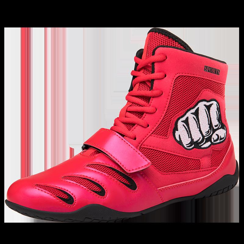 Профессиональная обувь для бокса в помещении мужская и женская дышащая обувь для тренировок по Саньда, обувь для борьбы с высоким верхом, осенние ботинки, ретро обувь для борьбы 46 красный
Профессиональная обувь для бокса в помещении мужская и женская дышащая обувь для тренировок по Саньда, обувь для борьбы с высоким верхом, осенние ботинки, ретро обувь для борьбы 46 красный