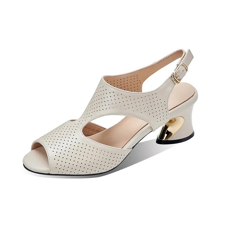 Fashion New Summer Sandals Round Toe High Heels Fashion Hollow Out Fish Billed Sandals Shoes for Women Zapatos De Mujer Ladies Shoes 34 бежевий
Fashion New Summer Sandals Round Toe High Heels Fashion Hollow Out Fish Billed Sandals Shoes for Women Zapatos De Mujer Ladies Shoes 34 бежевий