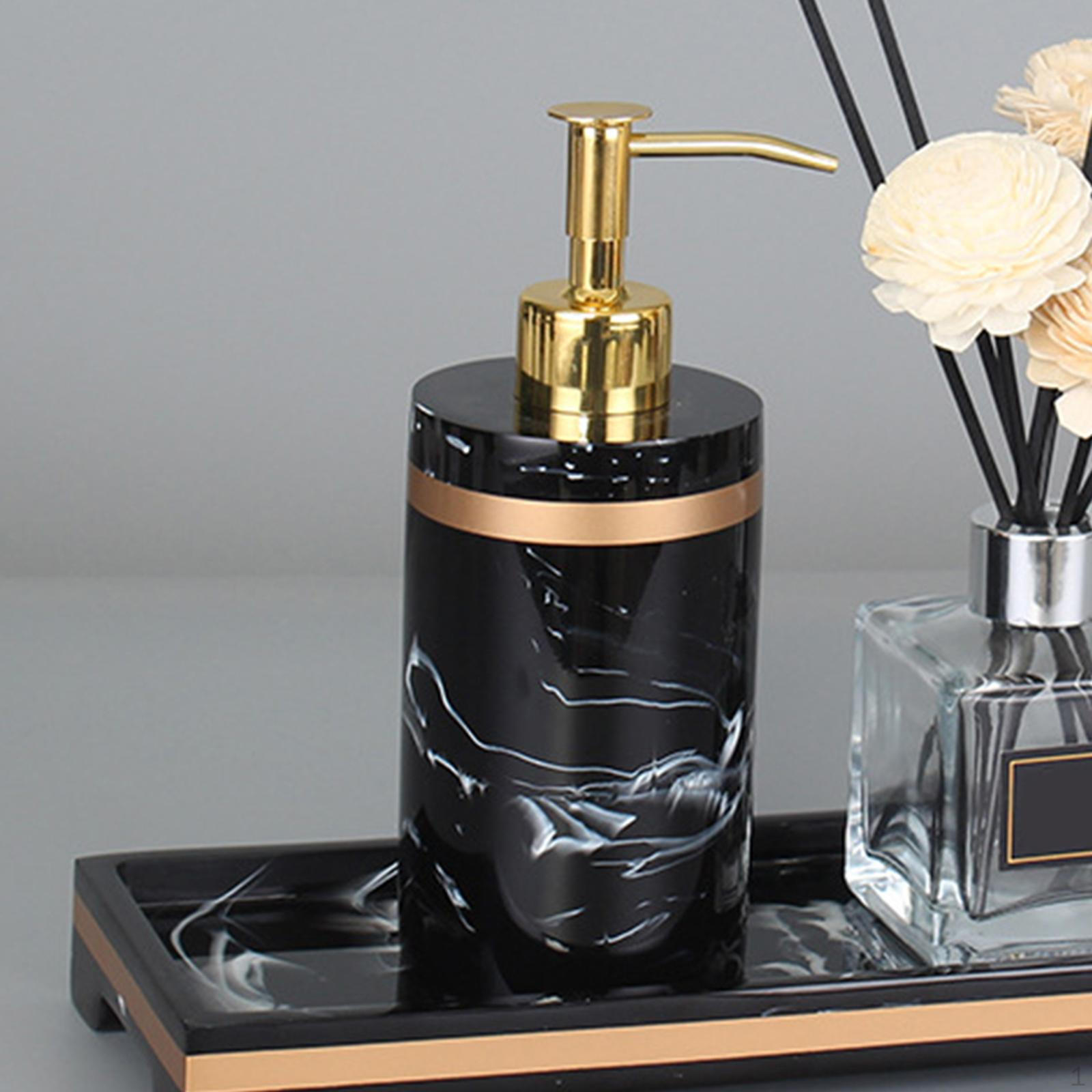 500ml Resin Soap Dispenser Empty Bottle Tabletop Handwash Container Black 500ml_7.5cmx19cm
500ml Resin Soap Dispenser Empty Bottle Tabletop Handwash Container Black 500ml_7.5cmx19cm