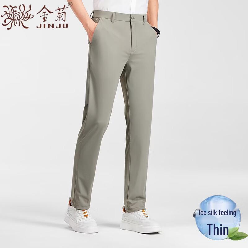 Men s Summer Ice Silk Straight Leg Pants 33
Men s Summer Ice Silk Straight Leg Pants 33