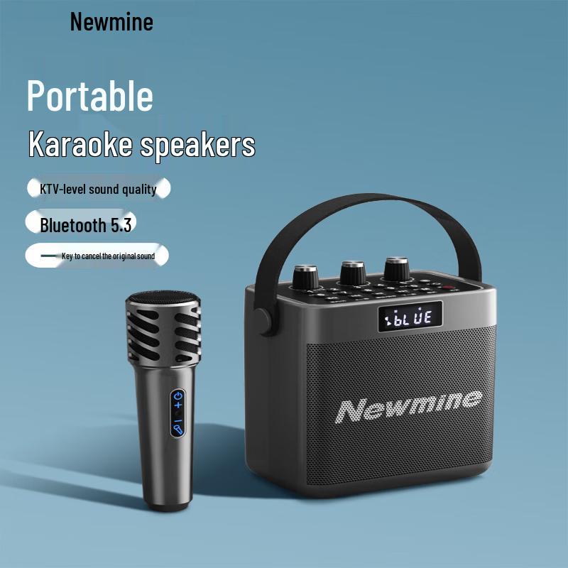 Newsmy K519 Portable Karaoke Bluetooth Speaker CN plug (adapter included)
Newsmy K519 Portable Karaoke Bluetooth Speaker CN plug (adapter included)