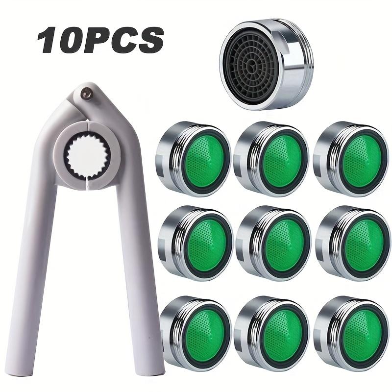 10pcs/Package Faucet Aerator, Equipped with a Wrench, Faucet Spout, M24-24Mm, Suitable for Various Faucets Such As Kitchen, Bathroom 10pcs wrench
10pcs/Package Faucet Aerator, Equipped with a Wrench, Faucet Spout, M24-24Mm, Suitable for Various Faucets Such As Kitchen, Bathroom 10pcs wrench