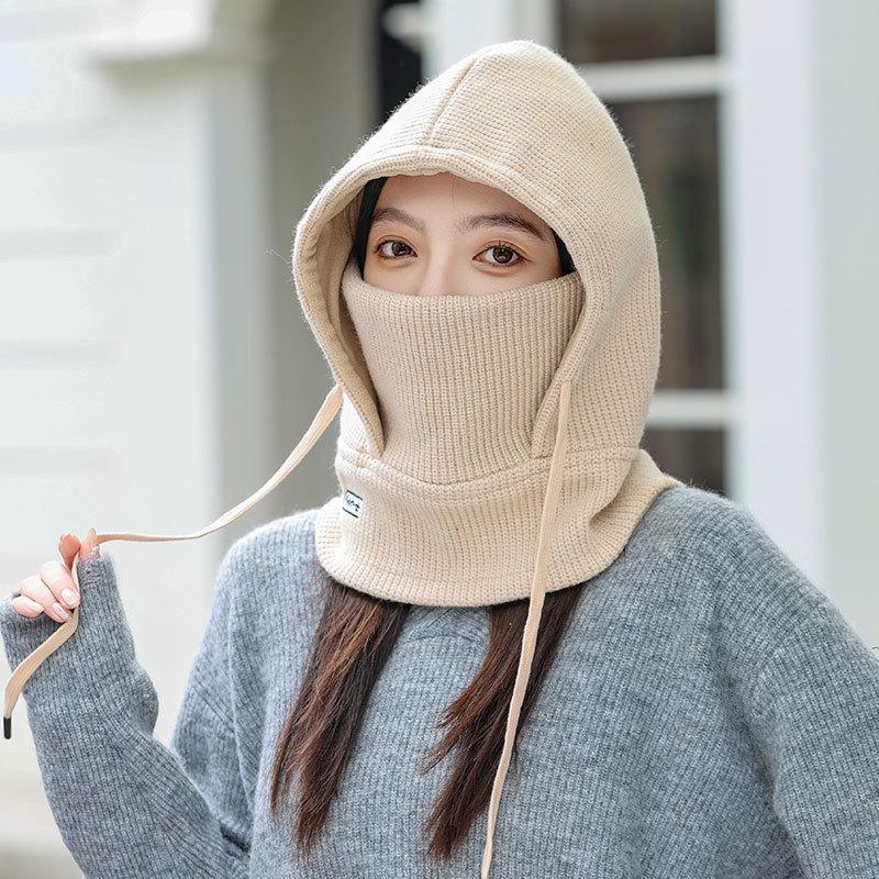 Балаклава женская осенне-зимняя теплая защита лица защита ушей шарф интегрированный ветрозащитная утолщенная шерстяная вязаная шапка average size
Балаклава женская осенне-зимняя теплая защита лица защита ушей шарф интегрированный ветрозащитная утолщенная шерстяная вязаная шапка average size