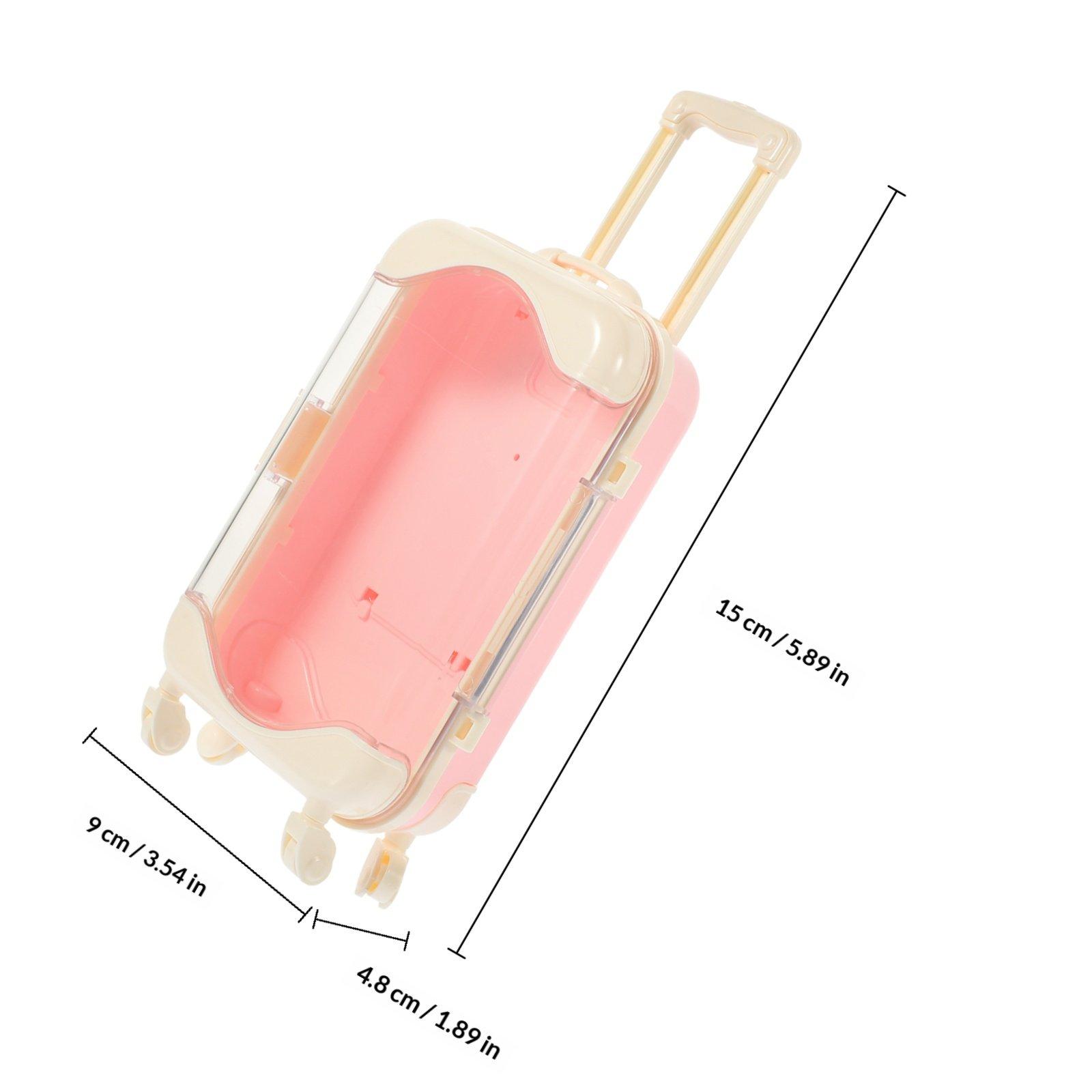 Miniature Simulation Suitcase Compact Kids Storage Holder Educational Creativity Developing Playhouse Accessory Mini Luggage розовый
Miniature Simulation Suitcase Compact Kids Storage Holder Educational Creativity Developing Playhouse Accessory Mini Luggage розовый