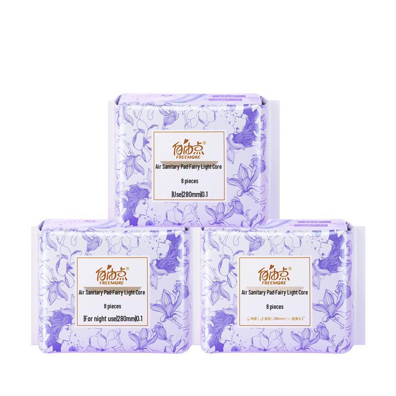 Freemore Air 280 Cotton Soft Sanitary Napkins
Freemore Air 280 Cotton Soft Sanitary Napkins