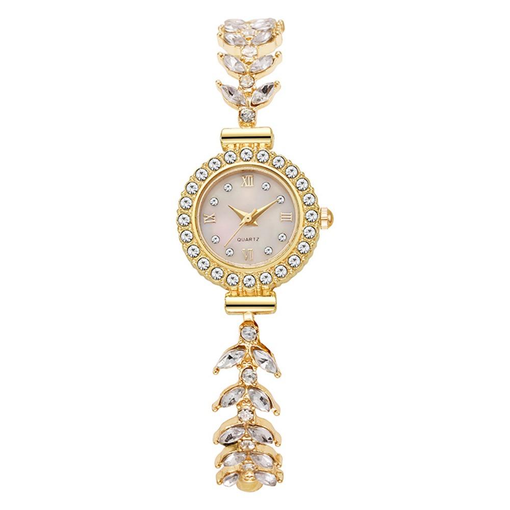 Diamond Studded Watch Strap Circle Shaped Watch with Adjustable Bracelet Women Wristwatch Gift
Diamond Studded Watch Strap Circle Shaped Watch with Adjustable Bracelet Women Wristwatch Gift