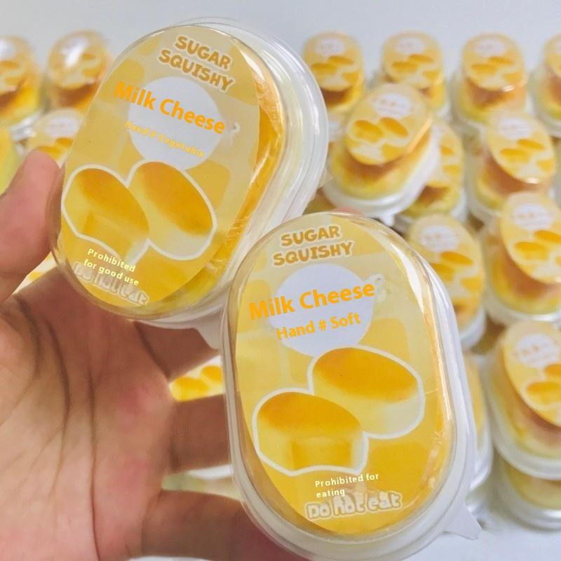 1Pcs Relieving Squeeze Decompression Slow Rebound Toy Sticky Cute Half Cooked Cheese Pressure Relief Soft Fingertip Toys
1Pcs Relieving Squeeze Decompression Slow Rebound Toy Sticky Cute Half Cooked Cheese Pressure Relief Soft Fingertip Toys