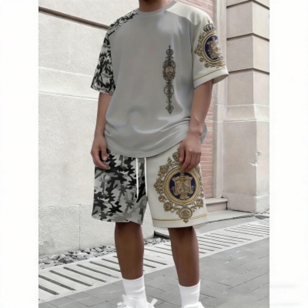 Summer European Style Printed Kids T-shirt and Shorts 2 Piece Set Summer Casual Outdoor Boys and Girls Outfit Kids Set 100
Summer European Style Printed Kids T-shirt and Shorts 2 Piece Set Summer Casual Outdoor Boys and Girls Outfit Kids Set 100