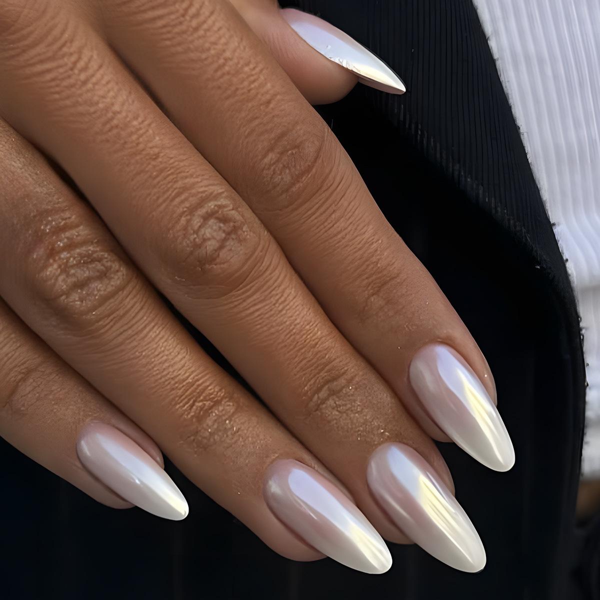 Metallic Texture Finished Nail Art Piece Plating Removable Wearable Nail Simple Ins Style Wearable Nail Piece
Metallic Texture Finished Nail Art Piece Plating Removable Wearable Nail Simple Ins Style Wearable Nail Piece