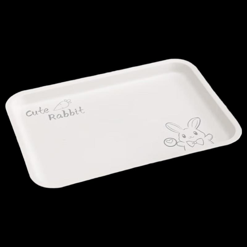 White Rabbit Round Wooden Serving Tray
White Rabbit Round Wooden Serving Tray