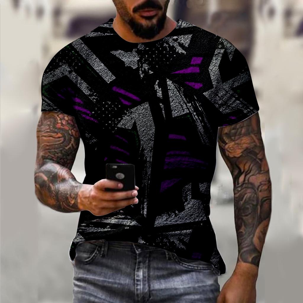 Полосатая футболка Мужская футболка Мужская футболка с узором 3D Полный принт Летний топ с коротким рукавом 6XL
Полосатая футболка Мужская футболка Мужская футболка с узором 3D Полный принт Летний топ с коротким рукавом 6XL