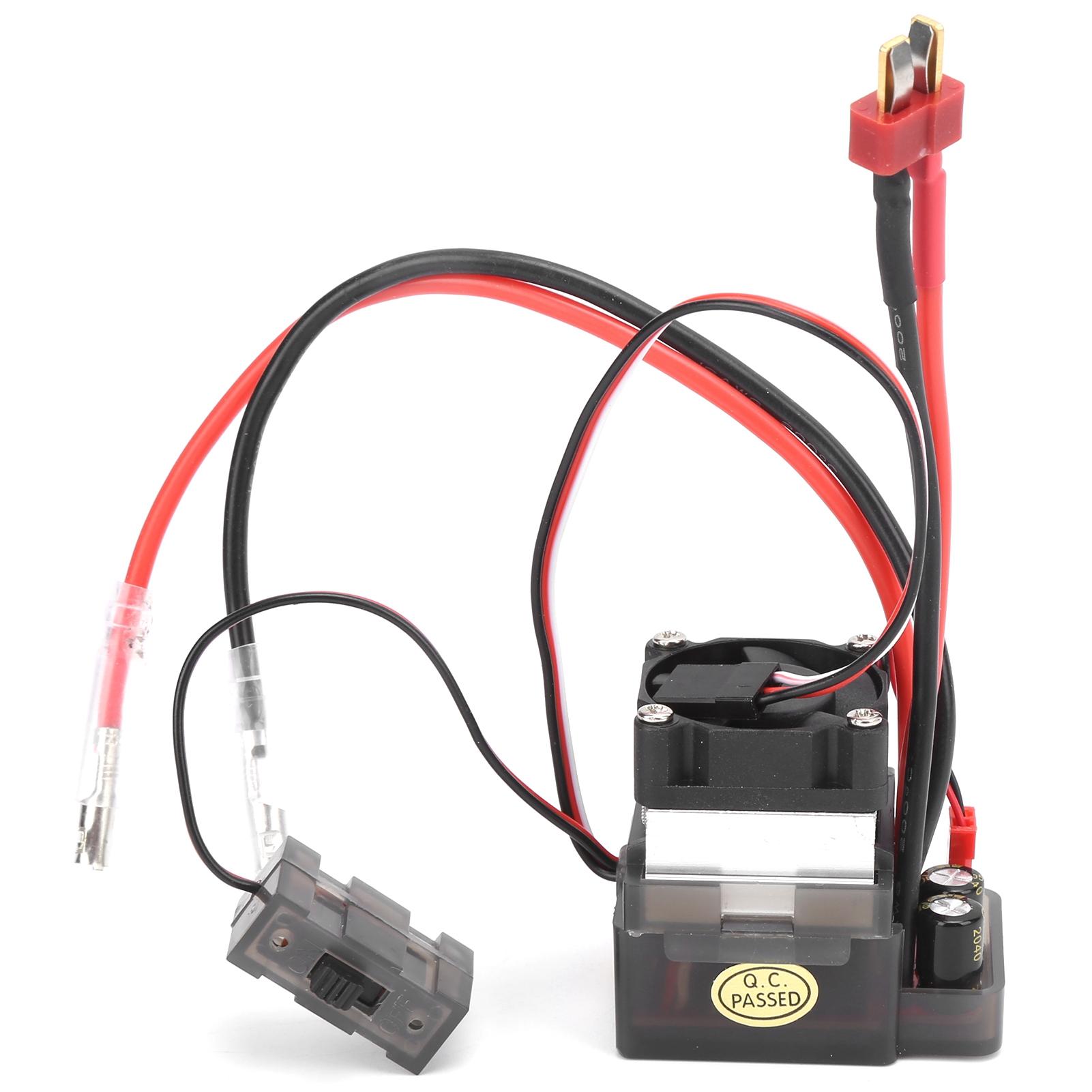 High Voltage Version 320A TwoWay Brush ESC with Brake Cooling Fan for Vehicle Ship Model
High Voltage Version 320A TwoWay Brush ESC with Brake Cooling Fan for Vehicle Ship Model