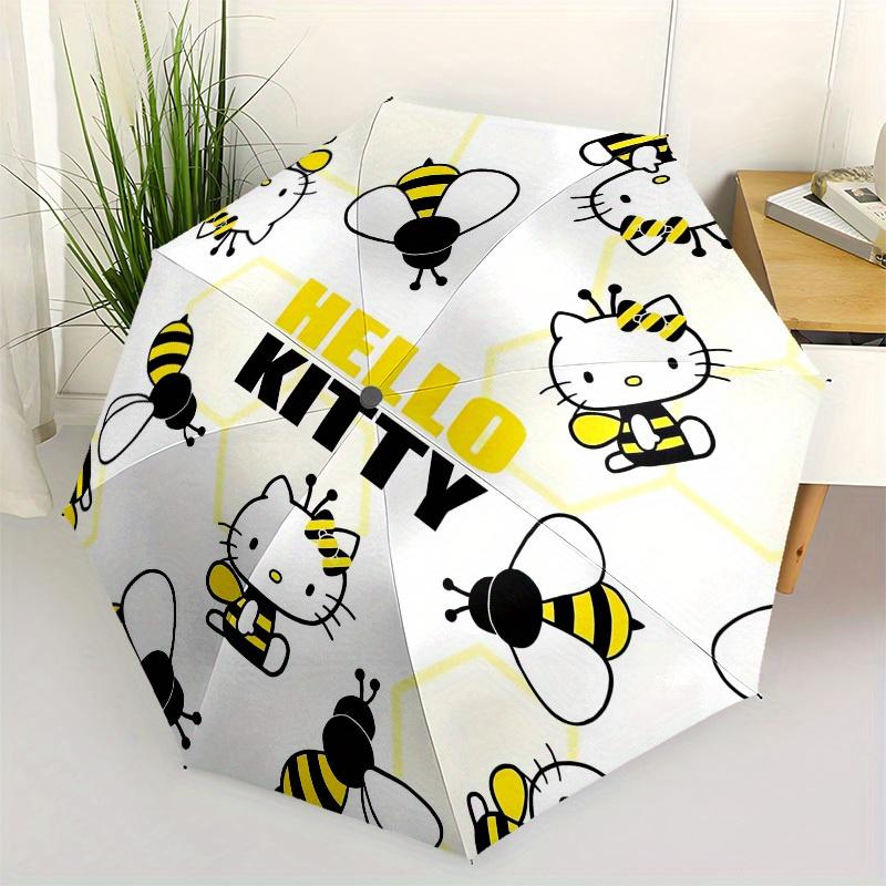 1pc Hello Kitty Bee Theme Umbrella with Plastic Handle,Suitable for All Seasons Home Travel Outdoor UmbrellaSanlio289
1pc Hello Kitty Bee Theme Umbrella with Plastic Handle,Suitable for All Seasons Home Travel Outdoor UmbrellaSanlio289