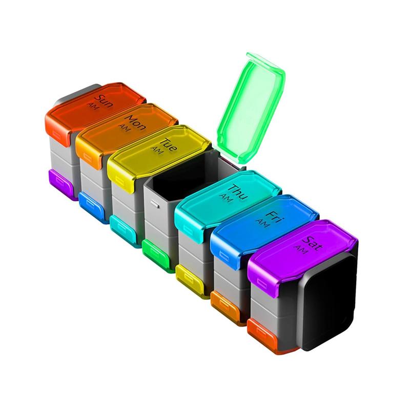 A95I-AM/PM Pill Organizer 2 Times Daily, 7 Day Design-Big Compartments-Fits Large Vitamins, Supplements& Gummies XXL
A95I-AM/PM Pill Organizer 2 Times Daily, 7 Day Design-Big Compartments-Fits Large Vitamins, Supplements& Gummies XXL