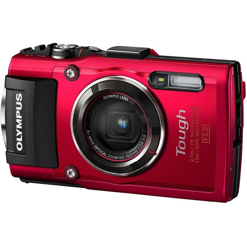 OLYMPUS Digital Camera Tough Red 12 Megapixel CMOS 15m Waterproof 100kgf Load Capacity Compass RED TG-5 F2.0 GPS+Electronic & Built-in Wi-Fi TG-5
OLYMPUS Digital Camera Tough Red 12 Megapixel CMOS 15m Waterproof 100kgf Load Capacity Compass RED TG-5 F2.0 GPS+Electronic & Built-in Wi-Fi TG-5