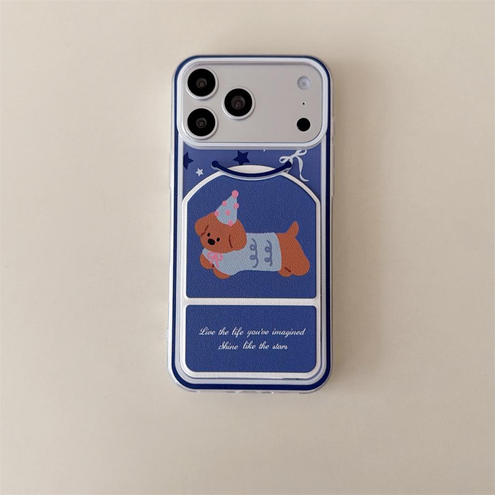 Cartoon Folding Stand iPhone 14/13 Case for Apple 17/16/15 Pro Max - Anti-Fall Puppy Design iPhone 14 Pro
Cartoon Folding Stand iPhone 14/13 Case for Apple 17/16/15 Pro Max - Anti-Fall Puppy Design iPhone 14 Pro